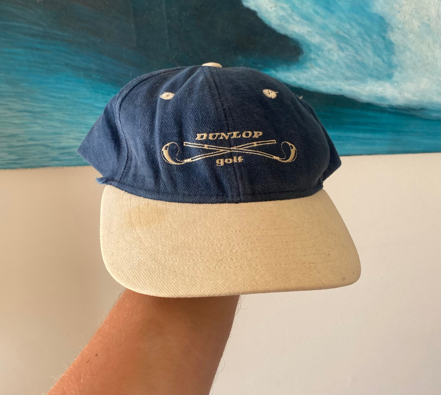 Vintage Dunlop Golf Hat