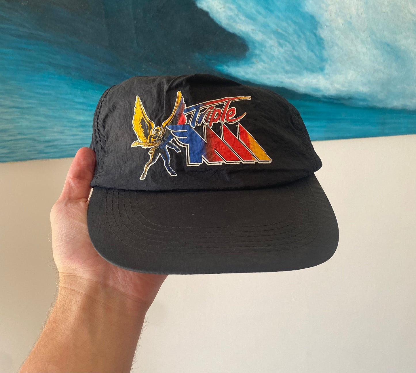 Vintage Nylon Triple M Hat