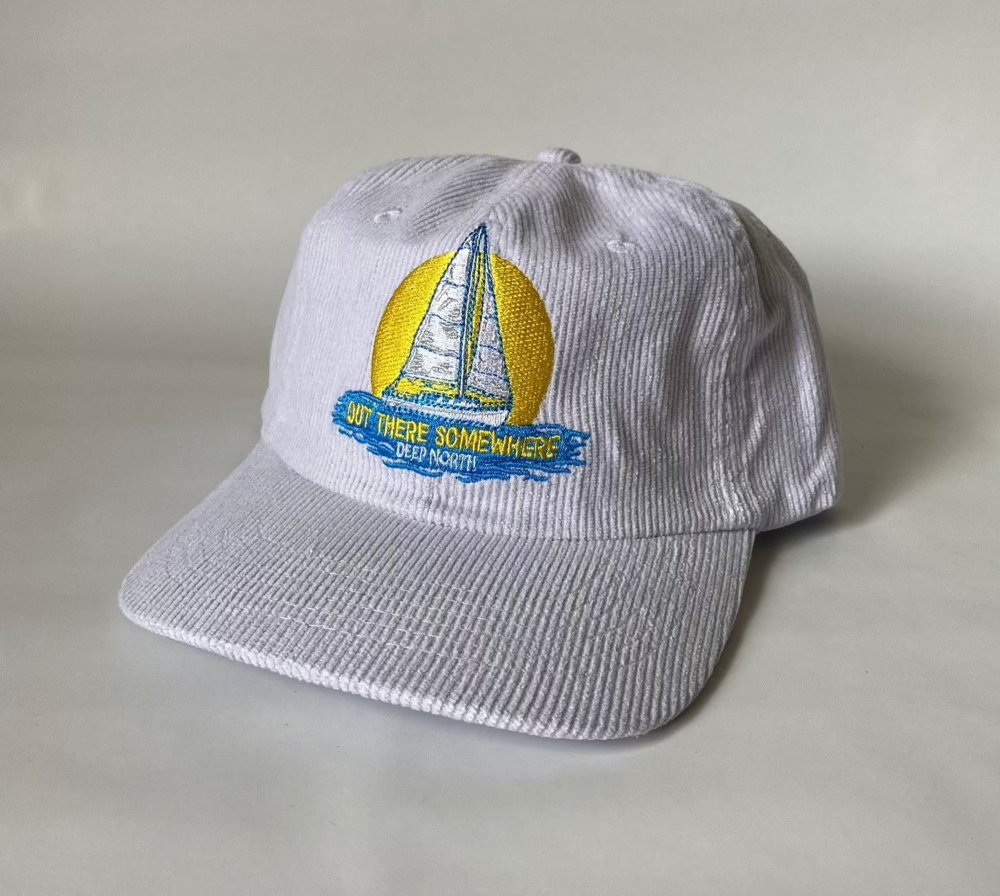 Out There Somewhere Sailing Corduroy Hat – DEEP NORTH