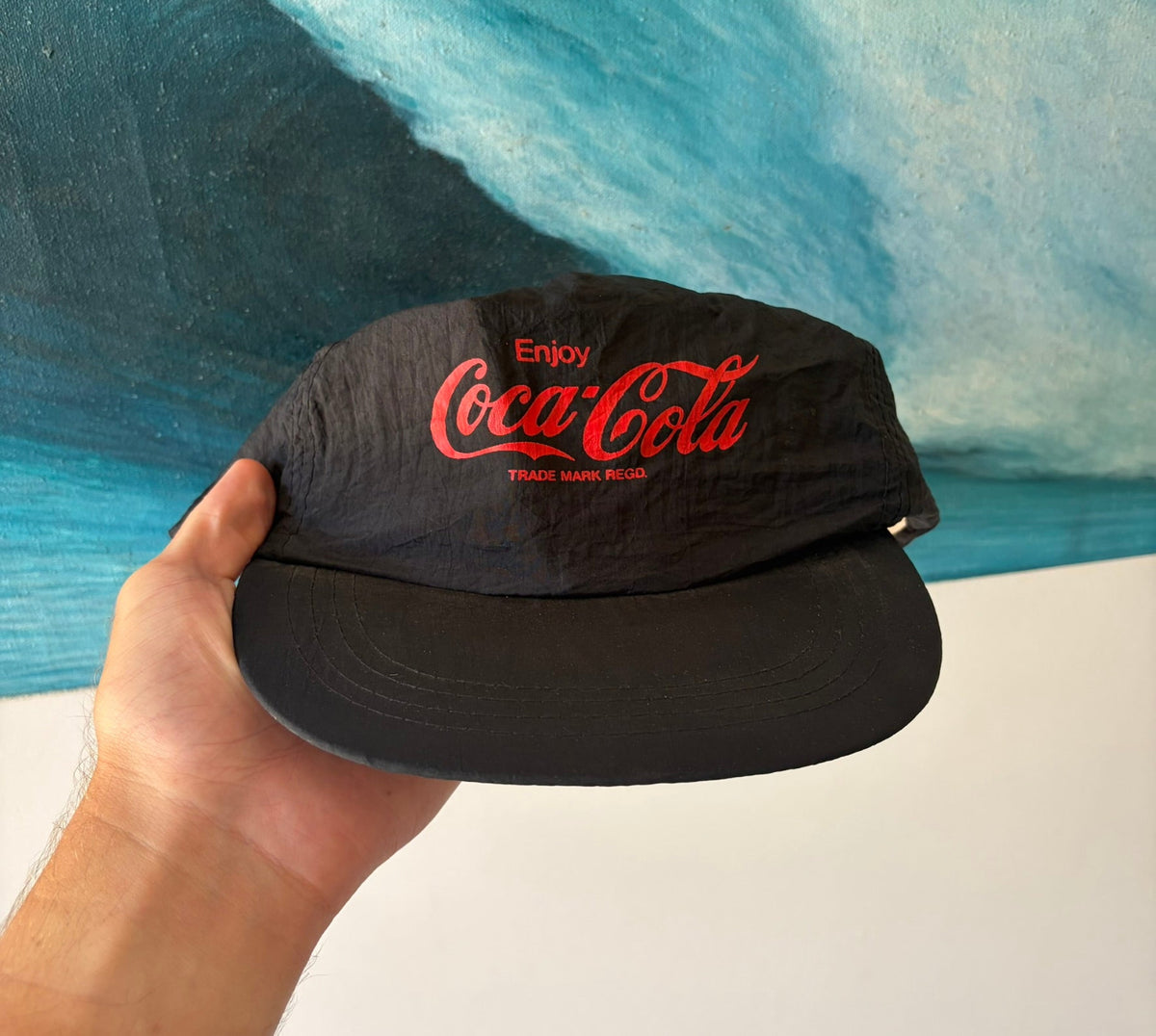 Vintage Nylon Coke Hat