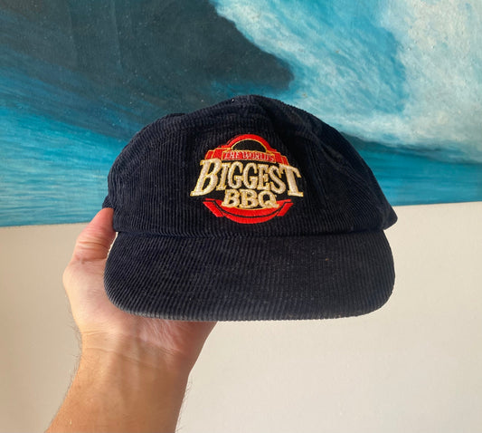 Vintage Tooheys Biggest BBQ Corduroy Hat