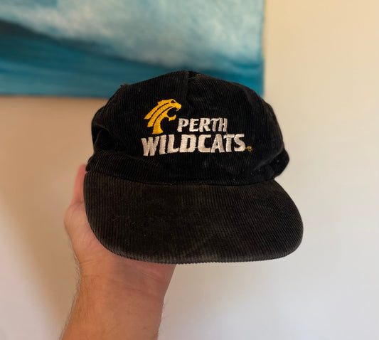 Vintage Perth Wildcats Corduroy Hat