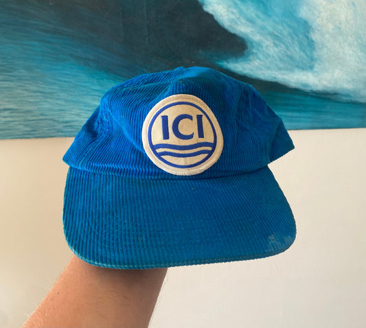 Vintage ICI Corduroy Hat