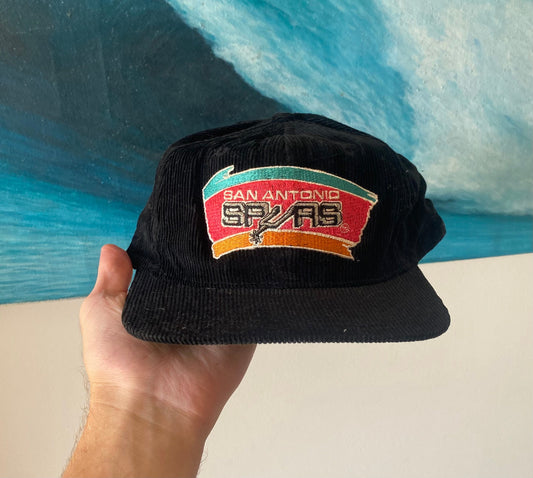 Vintage Spurs Corduroy Hat