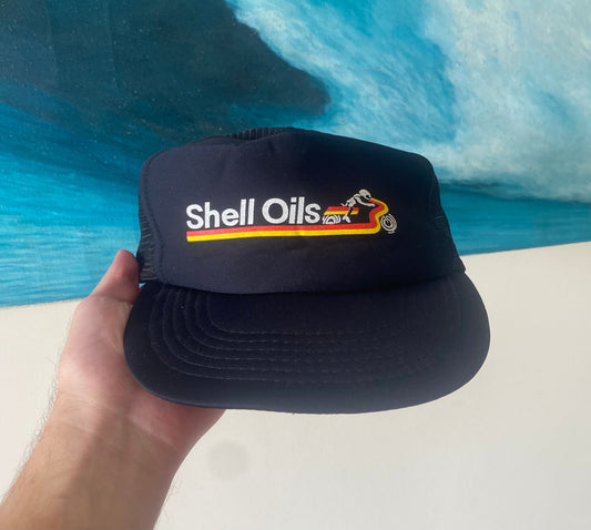 Vintage Shell Oils Trucker Hat