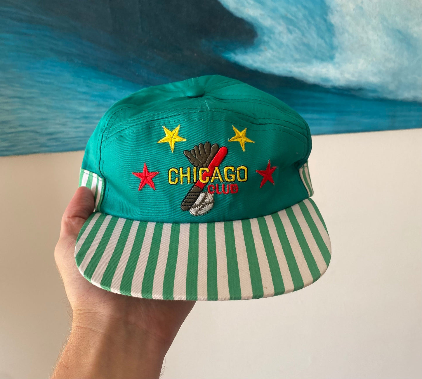 Vintage Chicago Club Hat