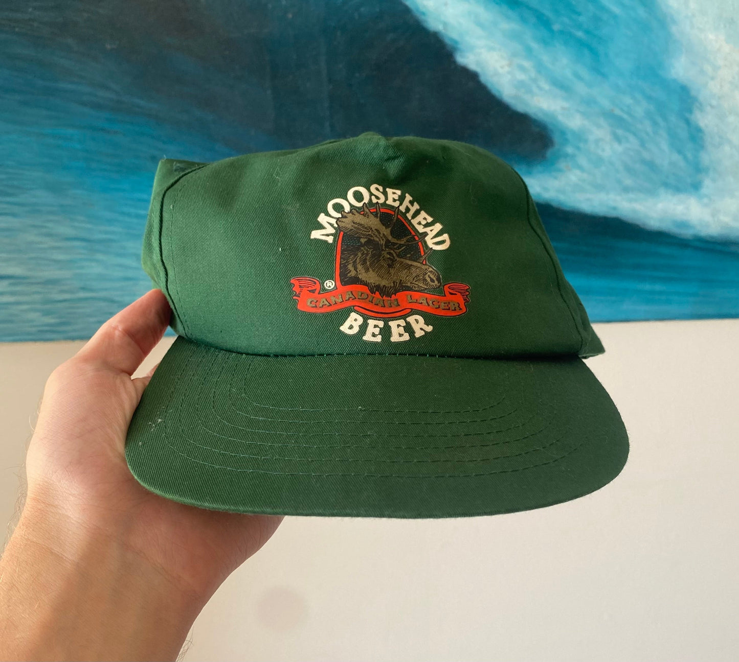 Vintage Moosehead Beer Hat