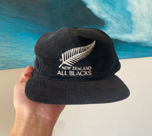 Vintage All Blacks Corduroy Hat