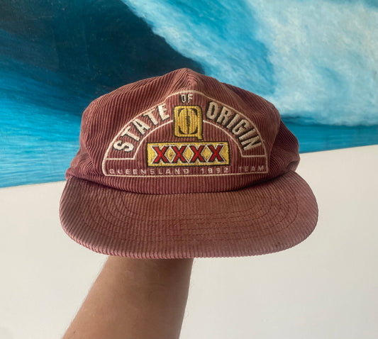 Vintage 1992 State of Origin Corduroy Hat