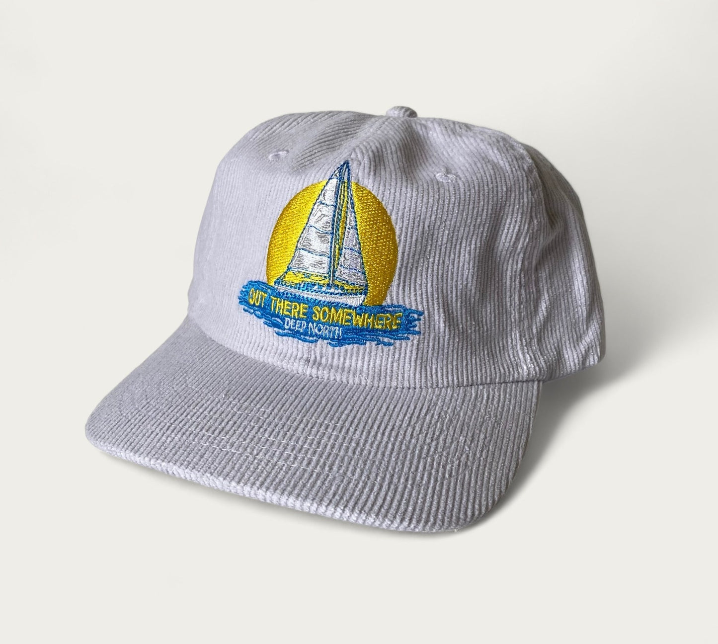 Out There Somewhere Sailing Corduroy Hat