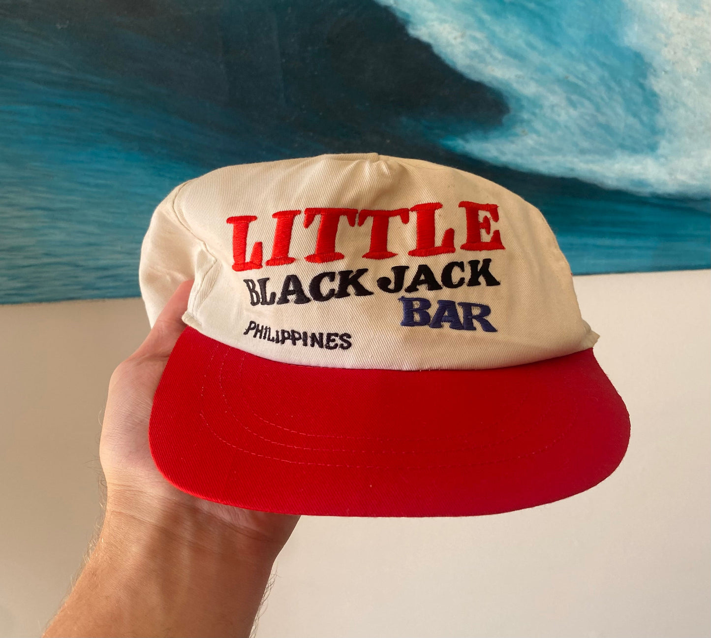 Vintage Black Jack Bar Hat