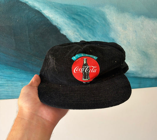 Vintage Coke Corduroy Hat
